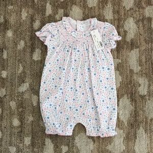 NWT Kissy Kissy garden floral playsuit short all